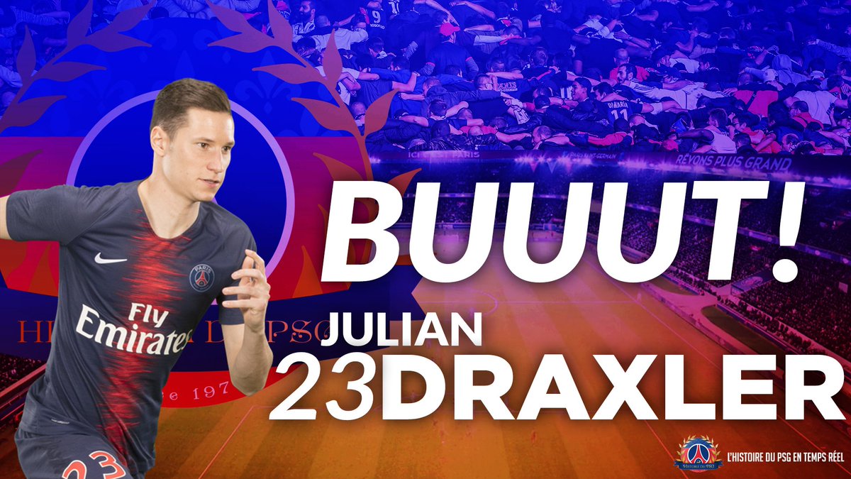 Histoire_du_PSG's tweet image. GOOOOOAAAALLL JULIAN DRAXLER!! 1-0 #FCVBPSG