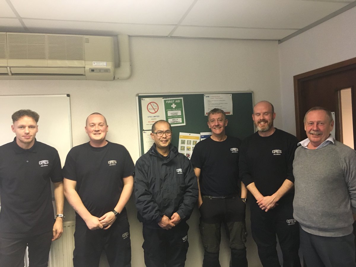 ExpressLiftCo's tweet photo. #WeareExpress and we’re passionate about keeping our customers and passengers on the move safely and reliably. Our skilled and experienced engineers have regular training because it #matterstous to put safety first https://t.co/D0gPbBEmB9