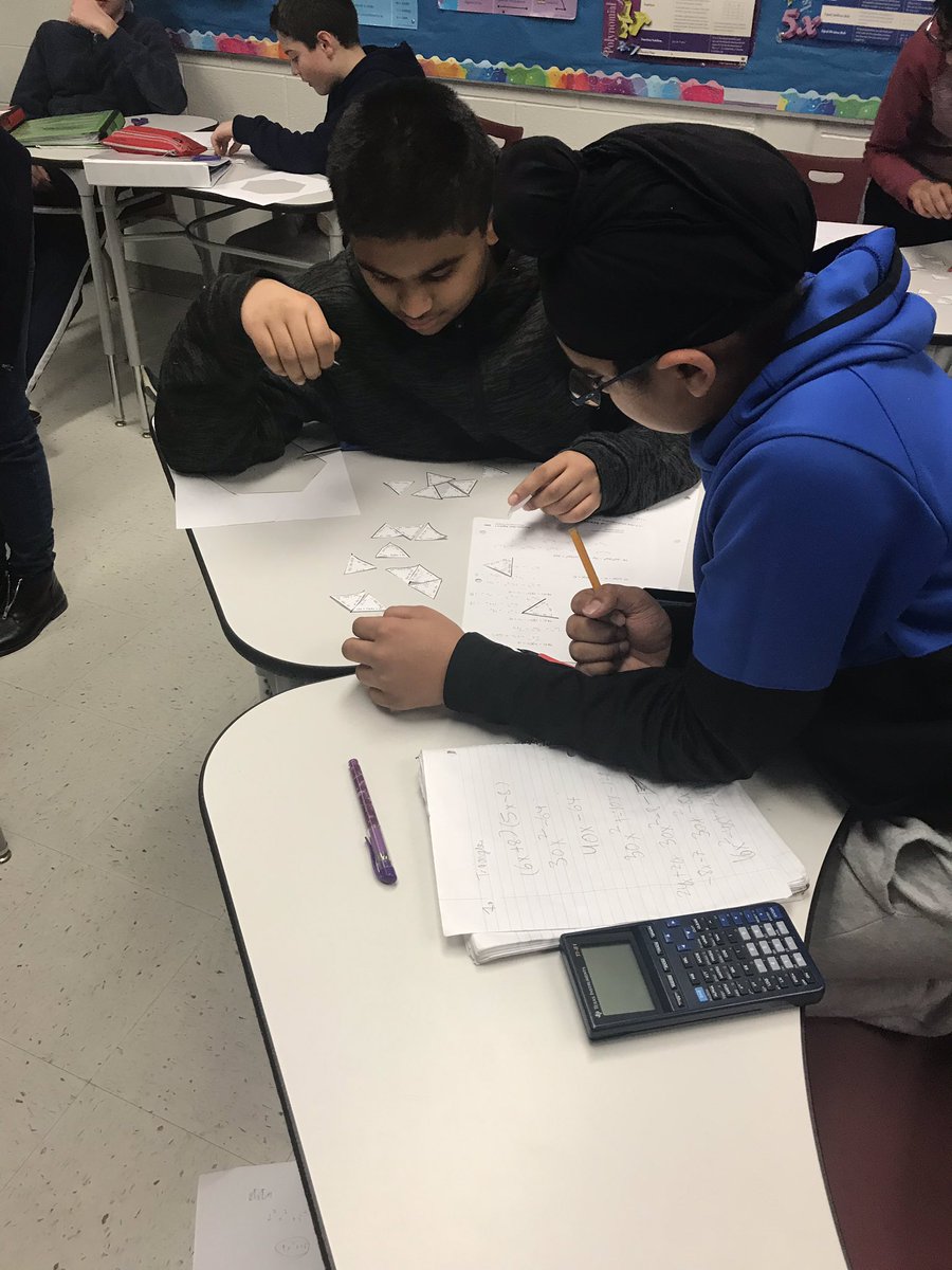 MrWarner_GV's tweet photo. Students worked hard to overcome a polynomial puzzle today! https://t.co/4xwKkKd2Jg