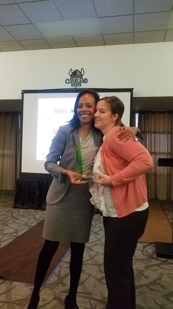 CSU_MTennis's tweet photo. Congrats to Renee Adam as she received the employee of the month award! Well deserved! #BestSID https://t.co/ysXDyZmex6