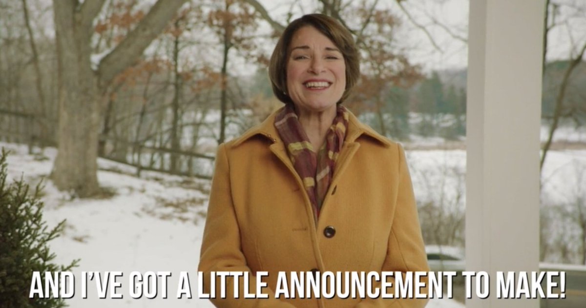 Bundle up! I’ve got a big announcement to make. Let us know you’ll be there: http://amyklobuchar.com