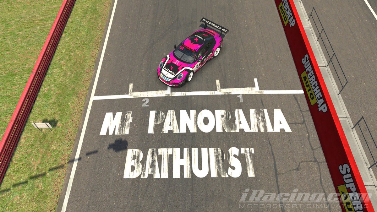 Just finished up probably one of my favourite paints ever. Being under <a href="/Lazarus/">Lazarus</a> opens up a new range of colours. Ready for the <a href="/iRacing/">iRacing</a> Bathurst 12 hour this weekend!