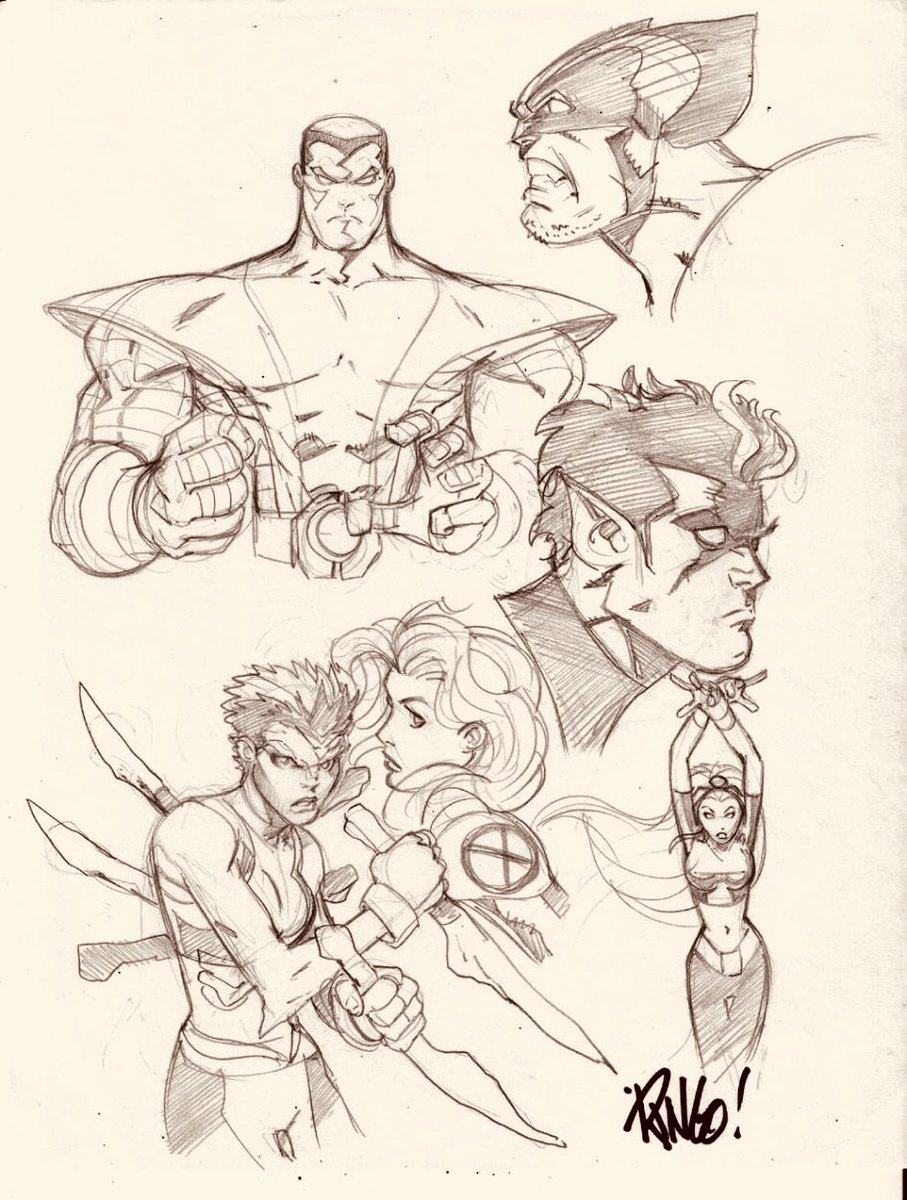 CoolComicArt's tweet photo. Mike Wieringo https://t.co/P5kzG3O1hT