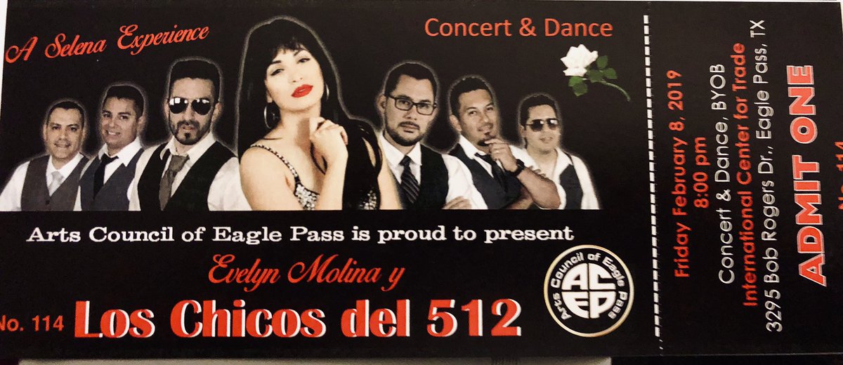 CouncilPass's tweet image. ACEP is offering one FREE ticket to the Selena Experience by Los Chico’s Del 512 to all Active Military &amp;amp; Law Enforcement Officers; present your credentials &amp;amp; come unwind! Don’t forget BYOB! 
We appreciate everything you do to keep us safe! Come dance the night away withSelena!