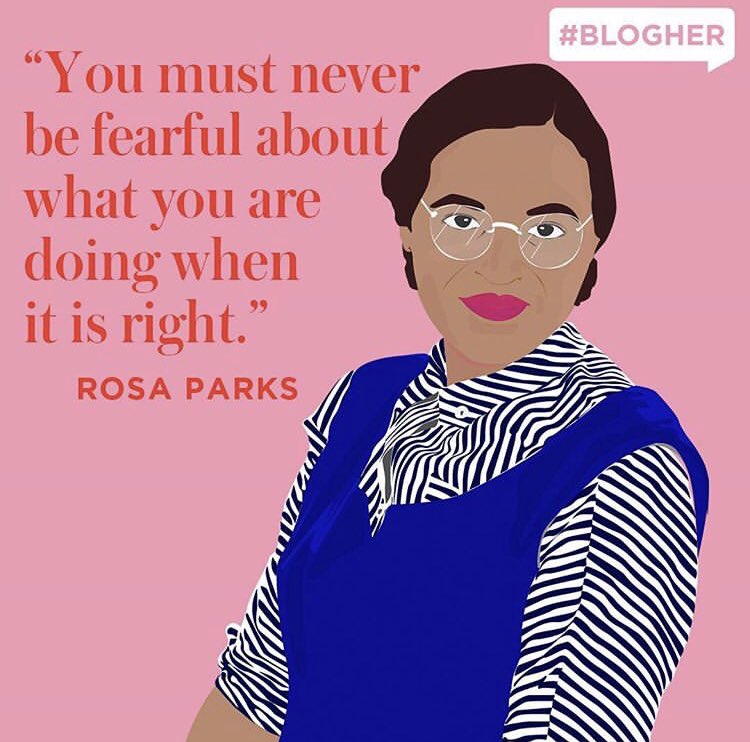 Don’t be afraid to speak up for the injustice against yourself and others, use your voice and platform to fight for what you believe in! #HappyBlackHistoryMonth