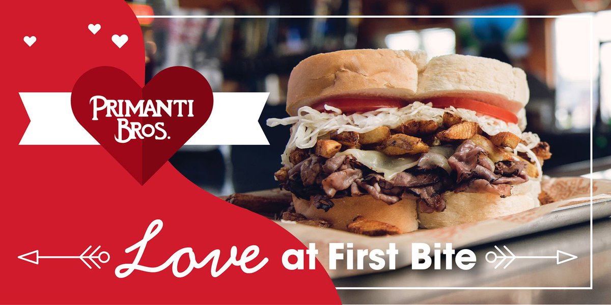 RestaurantNews1's tweet image. Primanti Bros. Restaurants Host Love at First Bite  #ValentinesDay
bit.ly/2SktgFW
