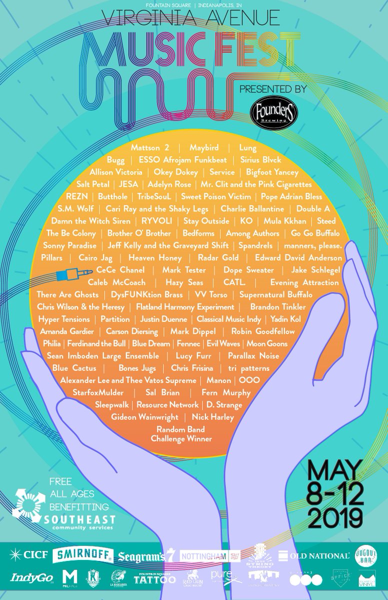 Salt_Petal's tweet photo. And now....we’re finally able to announce some of the awesome  shows we’ll be part of this year. Heads up, Indianapolis, in May we’ll  be at Indiana’s largest music festival: Virginia Avenue Music Fest! https://t.co/uMQUoXzgzq