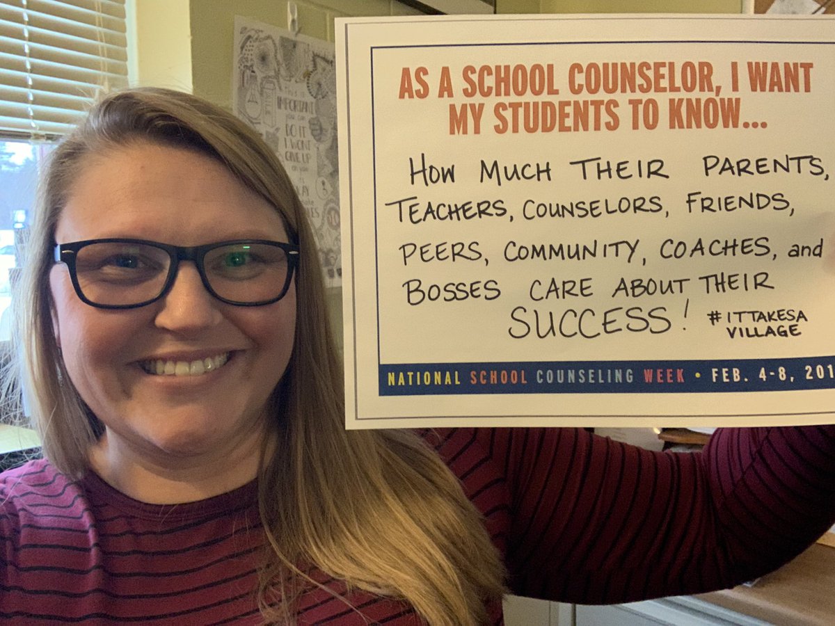 LRHSGuideME's tweet image. It’s National School Counseling Week! We love being your school counselors!
#lakerpride #caringmatters #NSCW19