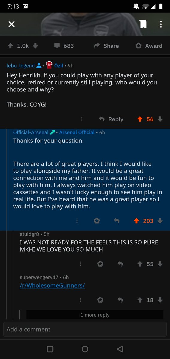 Poorly Drawn Arsenal Reading Through Mkhitaryan S Ama On Reddit Wasn T Ready For The Feels