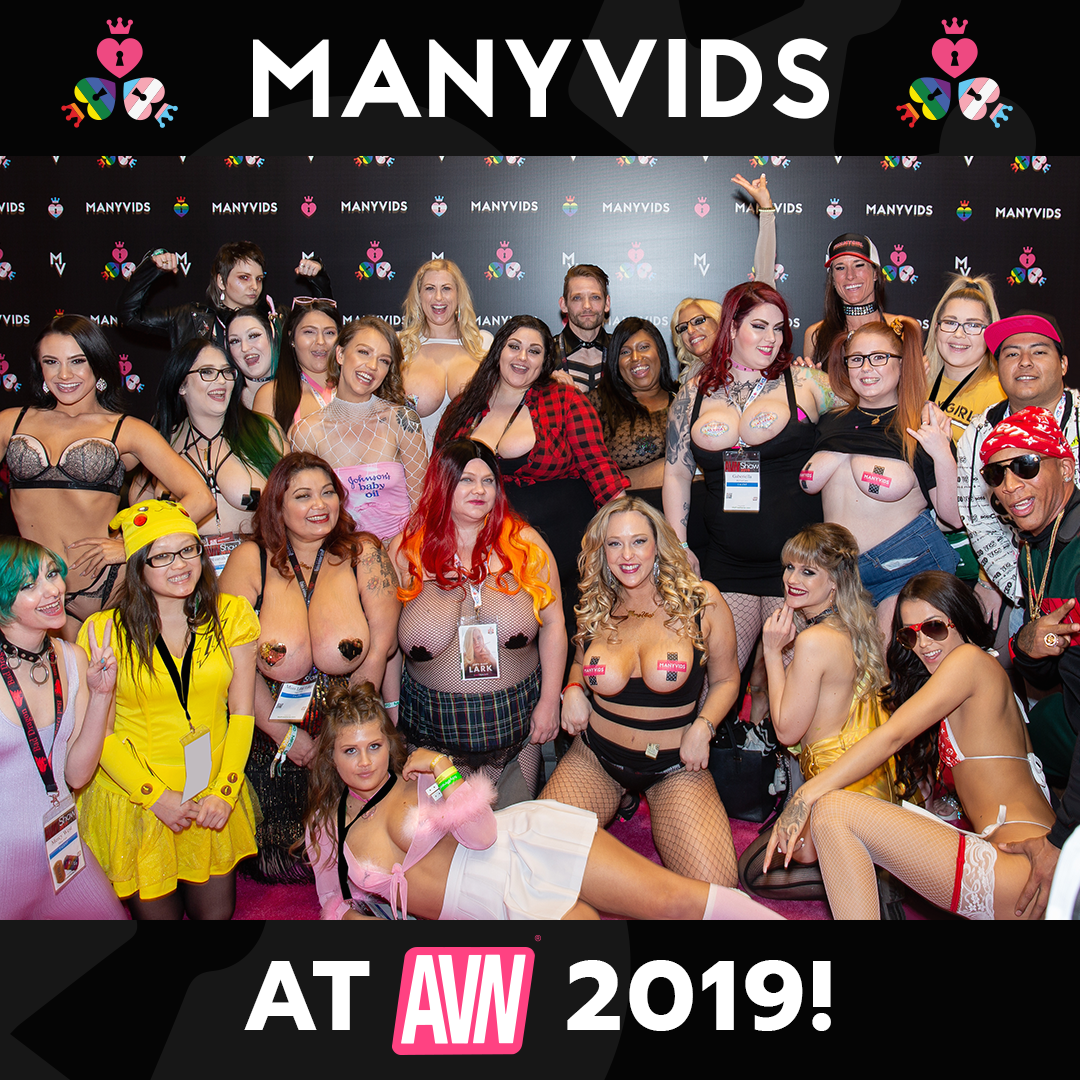 ManyVids's tweet photo. What was your favorite part of the ManyVids AVN Booth? Let these pics jog your memory β‘οΈ https://t.co/2tUtna76zE πΈpic credits in blog postπΈ @AVNMediaNetwork #MVBooth2019 https://t.co/46DnaIvxEp