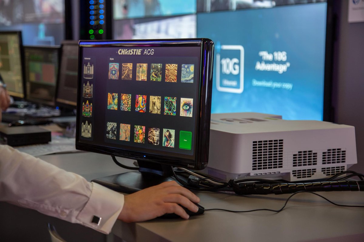 ChristieDigital's tweet image. #AI is a big deal. Check out our automated content generation software tool at #ISE2019 stand #1-H70. It makes content creation quick and easy. No high-level expertise or artistic ability required! Get more info&amp;gt; bit.ly/2AZrUpb #proAVtech #AVsystemdesign #avtweeps