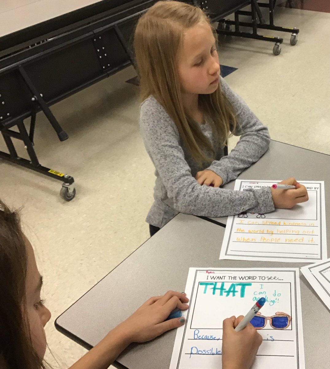 HygieneLibrary's tweet photo. We spent late start morning with community schools watching Wonder and finding new ways to Choose Kindness. https://t.co/f940WyKD9I