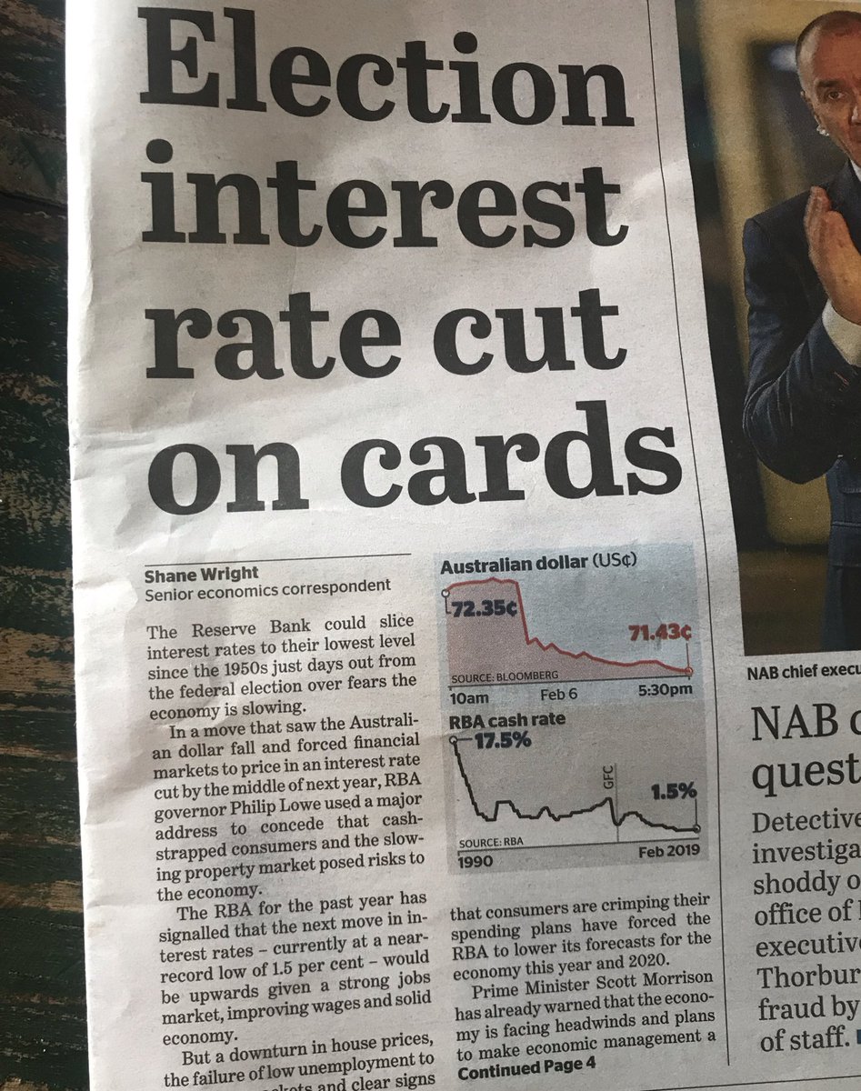 Baz_DuBois's tweet photo. Gov says lowering interest rates &amp; tax breakers to the big end of town would kick start the economy. Where do we go when interest rate hit the bottom. This model builds only high house prices &amp; a bubble economy. This gov “Gives to the rich &amp; fools the poor” we need a better plan https://t.co/6NfH7fidU5