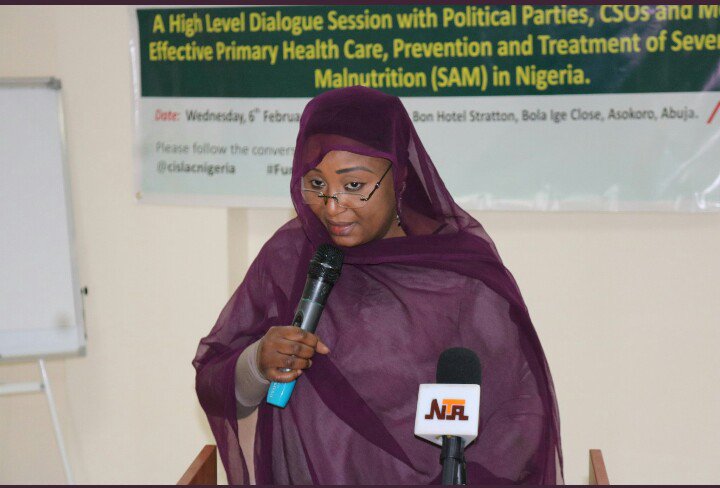RAUexplore's tweet photo. In his remarks, Executive Director @auwalrafsanjani of @cislacnigeria represented by Hajiya Hadiza Kangiwa, Board Member said through the dialogue, commitments will be harnessed and solutions proffered that will fund nutrition and end the menace #FundChildNutrition #RAUexplore https://t.co/iVKgEmiVJa