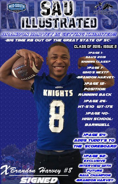 StAndrewsFB's tweet photo. Knight Nation this Do-It-All RB is #KN19HTED! 
@B_Swagg8 has committed to join @Coach_Harris37 and the Running backs. 
Time to light up the scoreboard💡📶↗️💡
⚔️#WTD⚔️ https://t.co/vggSRG7C4k