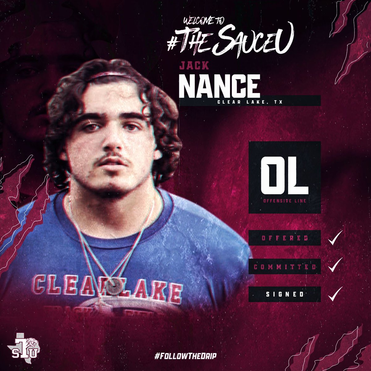 Welcome to the Tiger Family!
#FOLLOWTHEDRIP #TheSauceU