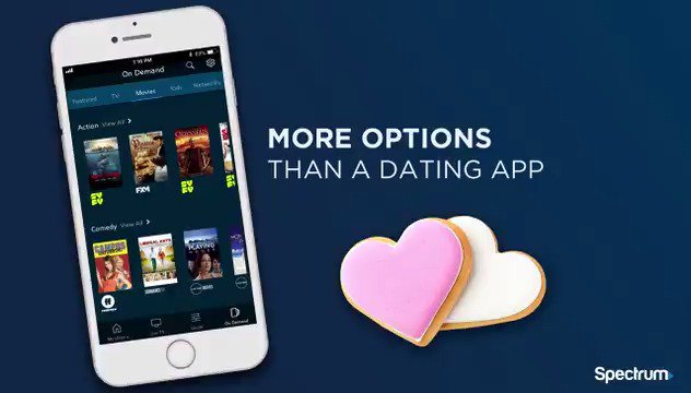 Go ahead, be picky. There are thousands of winners on the #SpectrumTVApp.
