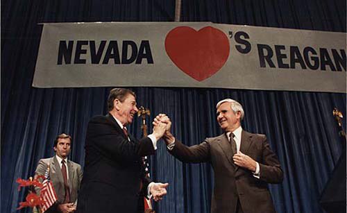 Today would have been President Reagan’s 108th birthday, a lot has changed but many of us in Nevada still love him!