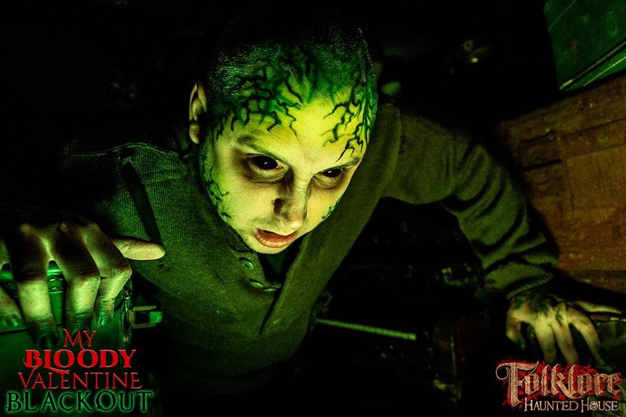 FolkloreHaunt's tweet photo. My Bloody Valentine: Blackout is coming February 15 and 16, from 7 - 10 PM! Tickets $20; buy at ticket window only. Come celebrate Valentine’s Day at one of Georgia’s scariest haunted houses!

#folklorehauntedhouse #valentinesday #hauntedhouse #october #spooky #scary #romantic https://t.co/oTEu8swvaP