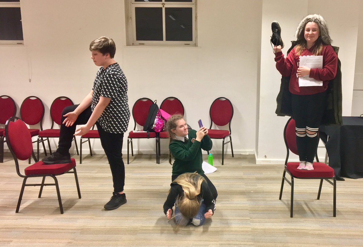 Enjoyed working with @WNOtweet #WNOyouthopera North Wales tonight @VenueCymru 
Interesting ideas developing by using lines from lyrics to consider effects created by levels and expressions! #exciting #cyffrous What do you reckon to these @thejennypearson @morganawjmezzo