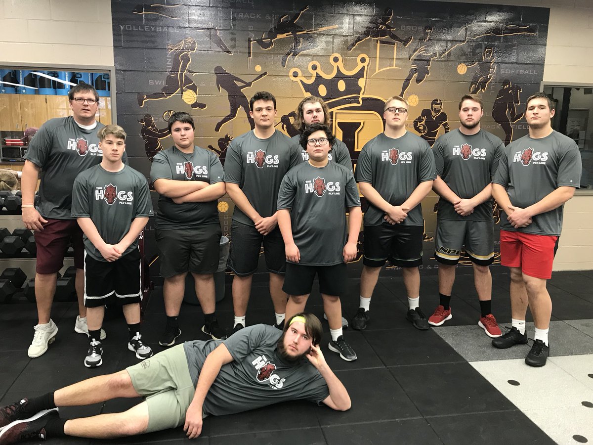Rocking the new HOGS shirts today