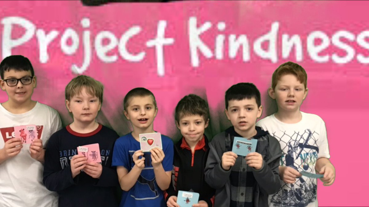 CoachPeteNL's tweet image. A great day @holyfamilyscho2 in the #LearningCommons making Valentine cards to brighten someone’s day #ProjectKindness