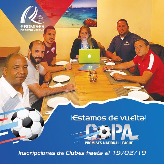 Reunidos para ultimar detalles de nuestra próxima COPA @promises_league Mas detalles próximamente... ⚽️ #lnfp #futbol #ligafutbol#promises