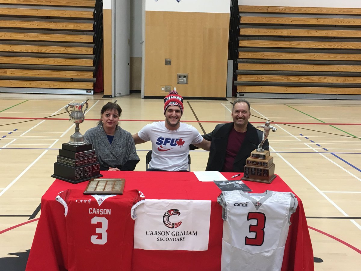 coachbrady_'s tweet photo. Congrats to @mahyar_3 for signing with @SFUFootball. Epitome of Attitude, Competitiveness, Effort and Selflessness #cgaces. Exciting times ahead! @CoachTFord @CoachTSummers @Carsongrahamea1 #cgaces #ris1n9 https://t.co/rSPgokMQmf