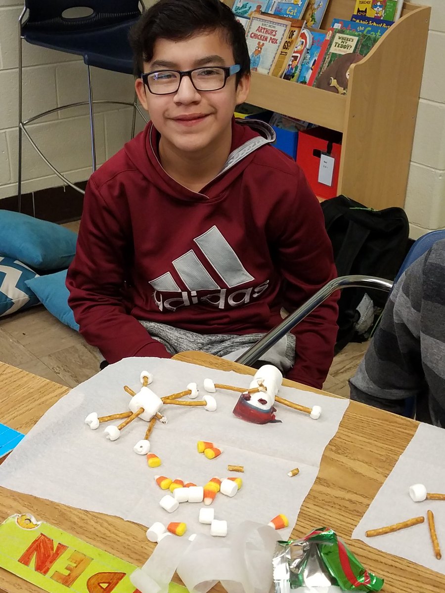 jlambirth's tweet photo. On Wednesdays ...we cook! Even though it was 70 degrees outside...it was SNOW cold in room 48! Students were able to pick their materials to make a snowman and snowflake! Yummy!#MUSTbesuccessful #theresaplaceforus #DMSgens https://t.co/3TIh1MphxT