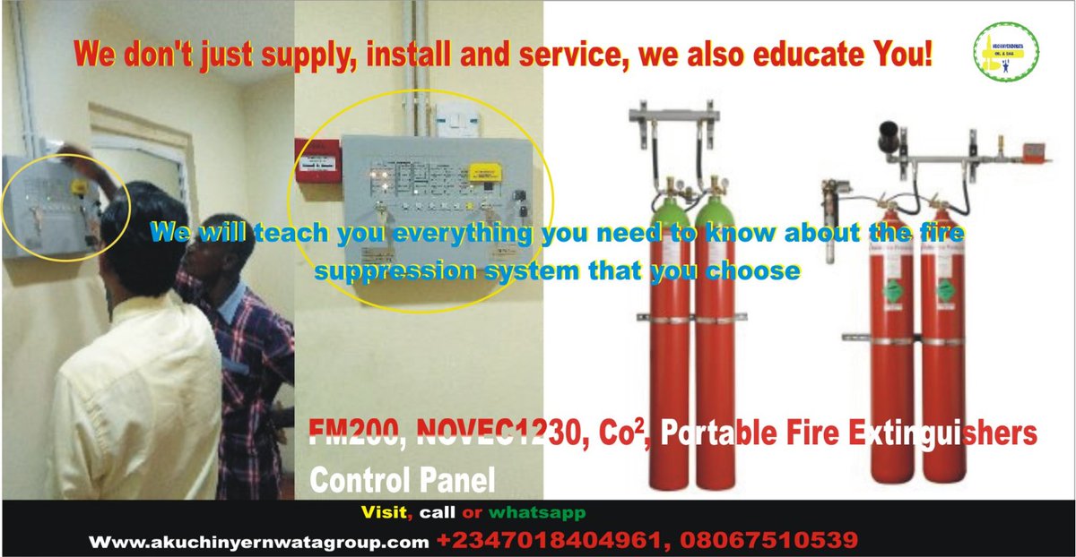 AkuFirefighting's tweet image. We don't just supply, install and service... We also teach you how the entire system works...