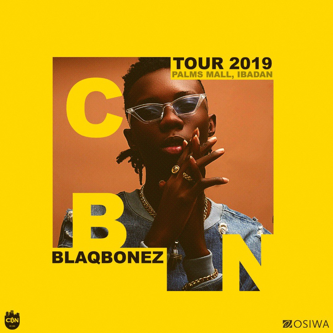 choccitymusic's tweet image. More artistes on the Lineup for CBN Tour 2019 IBADAN!!! 🤯🤯🤯

Venue: PALMS MALL
Time: 5pm (Gate Opens)
Entry: FREE WITH PVC
 
#CBNTour2019 #ControlTheEconomy 

SPONSORED by OSIWA