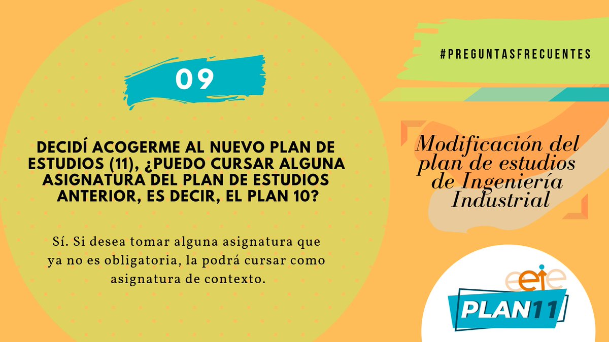 EEIE_UIS's tweet photo. #ModificaciónDelPlanDeEstudios #PreguntasFrecuentes #Plan11
Apreciado estudiante: con ocasión a la modificación del plan de estudios, presentamos algunos ejemplos de preguntas frecuentes que usted puede tener.
Para mayor información escríbanos al correo cainging@uis.edu.co https://t.co/6MsGr8YRUC