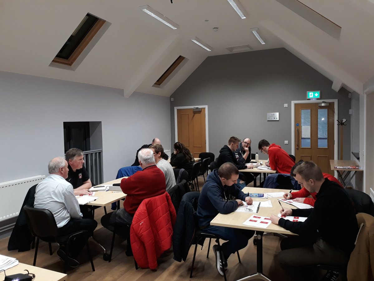 _SportNI's tweet photo. Great bunch in from #NewcastleKarateClub &amp; @Official_SUFC for tonight's 'Delivering Engaging Sessions' Coach Development workshop @ Rowallane Community Hub. Thanks to the coaches for making the time to come along, the venue staff for hosting &amp; @nmdcouncil for organising. https://t.co/o7mnVJfMpZ