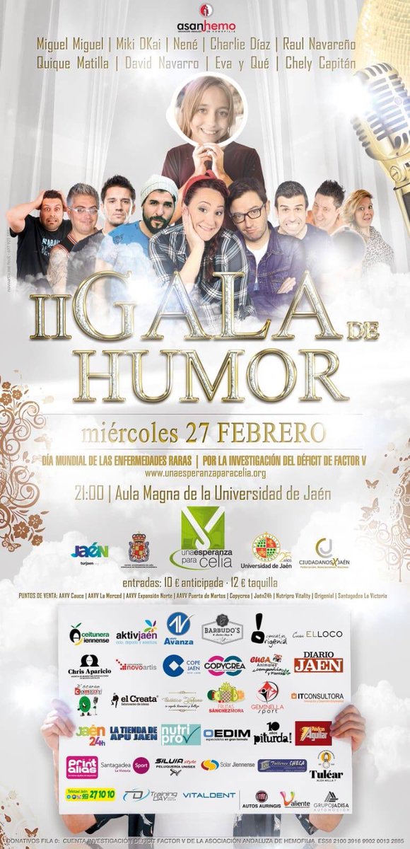 II EDICIÓN #EnfermedadesRaras #deficitfactorV