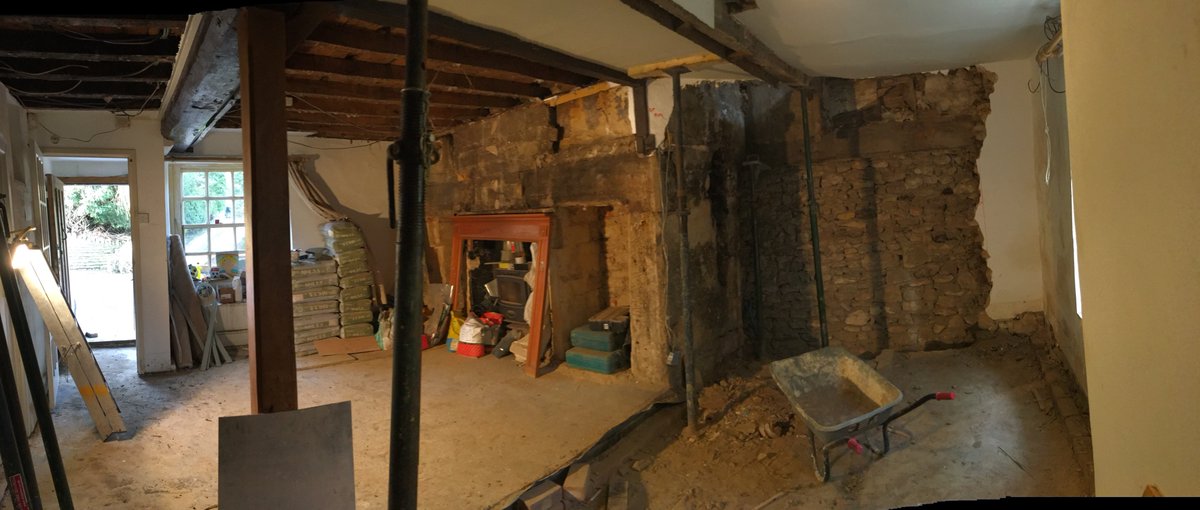 timbarchitect's tweet photo. Full scale strip out now underway and inglenook revealed at #BoxBush #Wellow #Somerset https://t.co/OBLKbfMLSV
