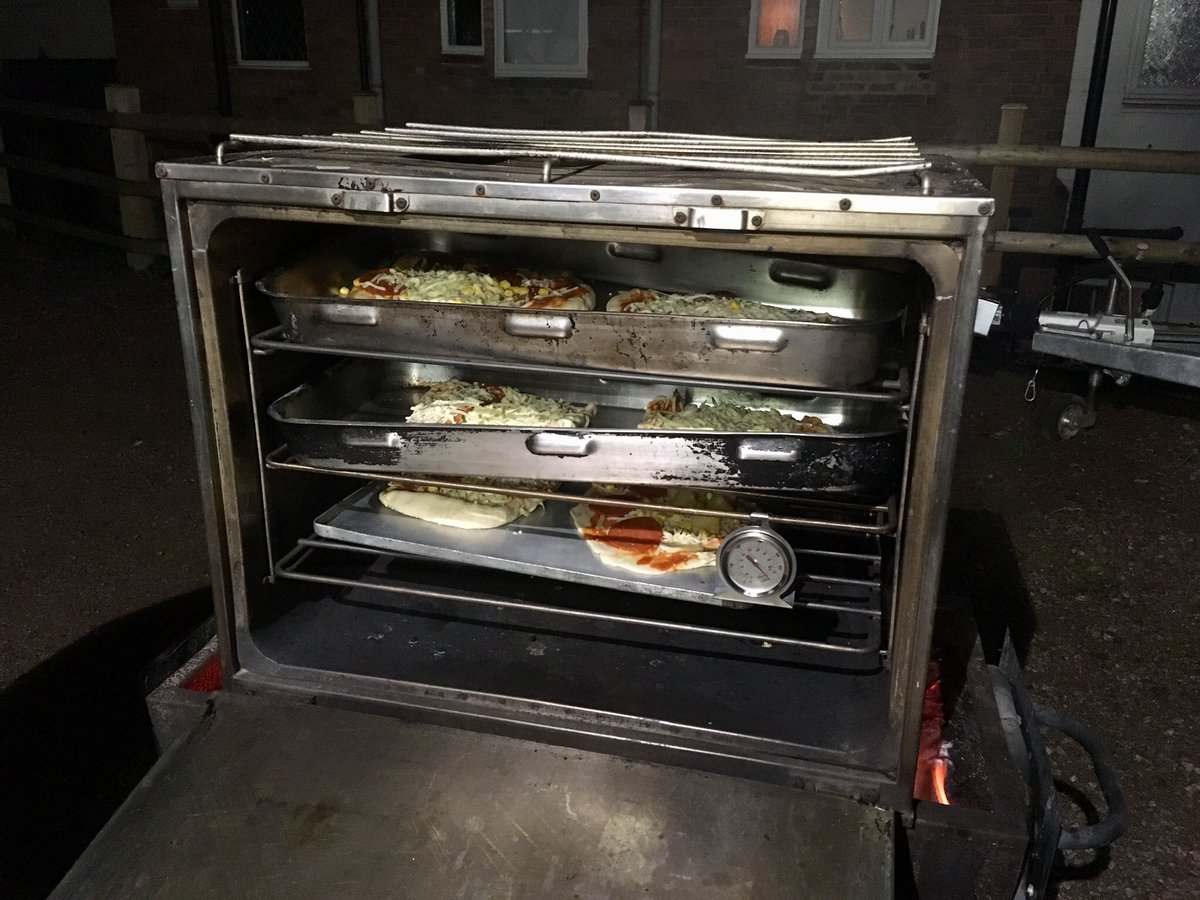1stRothley's tweet photo. Scouts Vs Food. Homemade pizza 🍕cooked in the camp oven. Teamwork to try and make a ring of Pringles 🙈 and a branded vs supermarket own taste test. #SkillsForLife https://t.co/zyKBEPStfQ