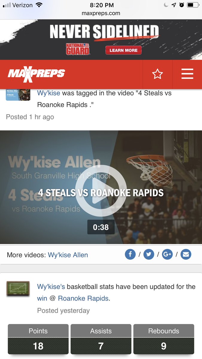 WarrenAllen20's tweet photo. 18pts 7assts 9 rebs and 4stls https://t.co/AMkcc39JzN