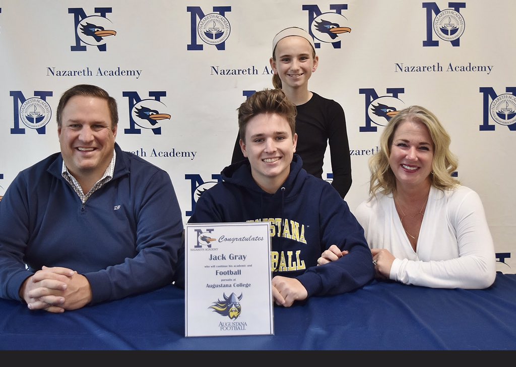 JackG437's tweet image. Officially committed and signed to Augustana College! Blessed and excited to continue my academic and athletic career at Augie! Thankful for this opportunity!                                         @AugieILfootball  @CoachMaloney14  @Coach19Bell  @Coachragone