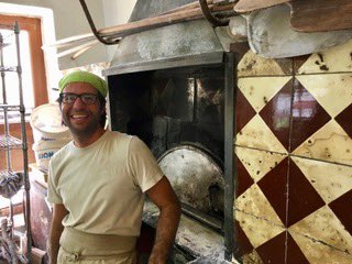 If #FoodTravelChat wants to learn the favorite #pita #pizza of #ikaria #Greece you’ll have to join us and Chef @amyriolo when we visit #baker Nikos and his restored #woodburningstove —the oldest on the island. Tour is June 7-19. Reserve by Feb 15 and save $500. Info via profile