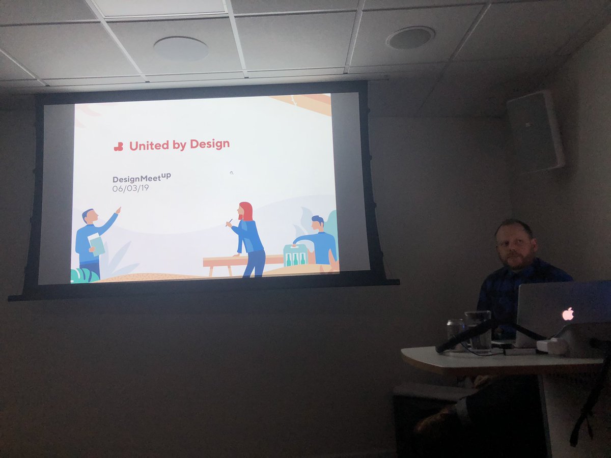 Great talk from @owen_ubd @ubd_studio at @TheDesignMeetup tonight! Really interesting and another great event