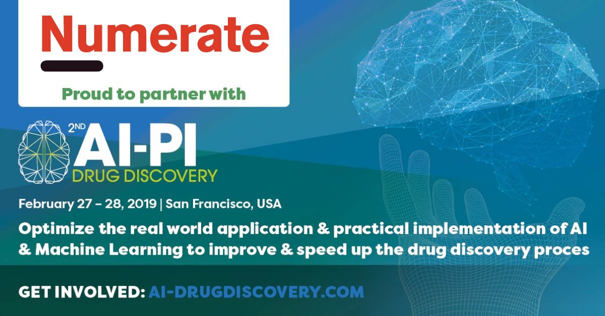 We are happy to sponsor the upcoming #AI in #DrugDiscovery conference in SF on Feb 27-28. Both Guido Lanza and Brandon Allgood (@allg00d) will be speaking at the conference.