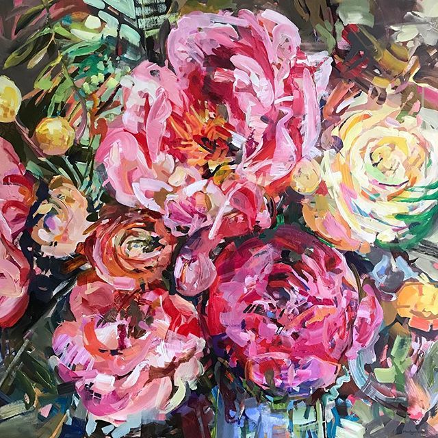 In2artOakville's tweet photo. “Sweet surrender”30x30 $1200 @amymontgo_art 
We are so excited to have this beautiful piece for our up coming show “Forever Flowers”
If you know Amy’s work, you know it won’t last long ! ...available Sat Feb 9th 10:00 am . 
See you then 😍🌸🌸🌸🌸 #be… https://t.co/ozyY6wFWkJ https://t.co/W69y0dZD6P