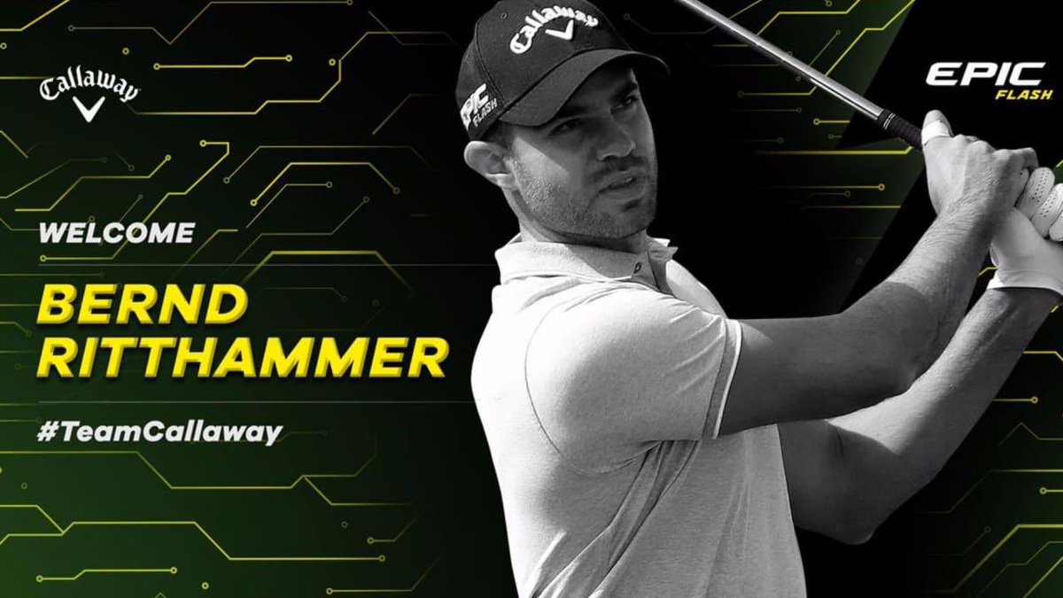 Happy to be part of #TeamCallaway 
Looking forward to the partnership! 
#epicflash #flashface #hammertime 
<a href="/CallawayGolfEU/">Callaway Golf Europe</a>