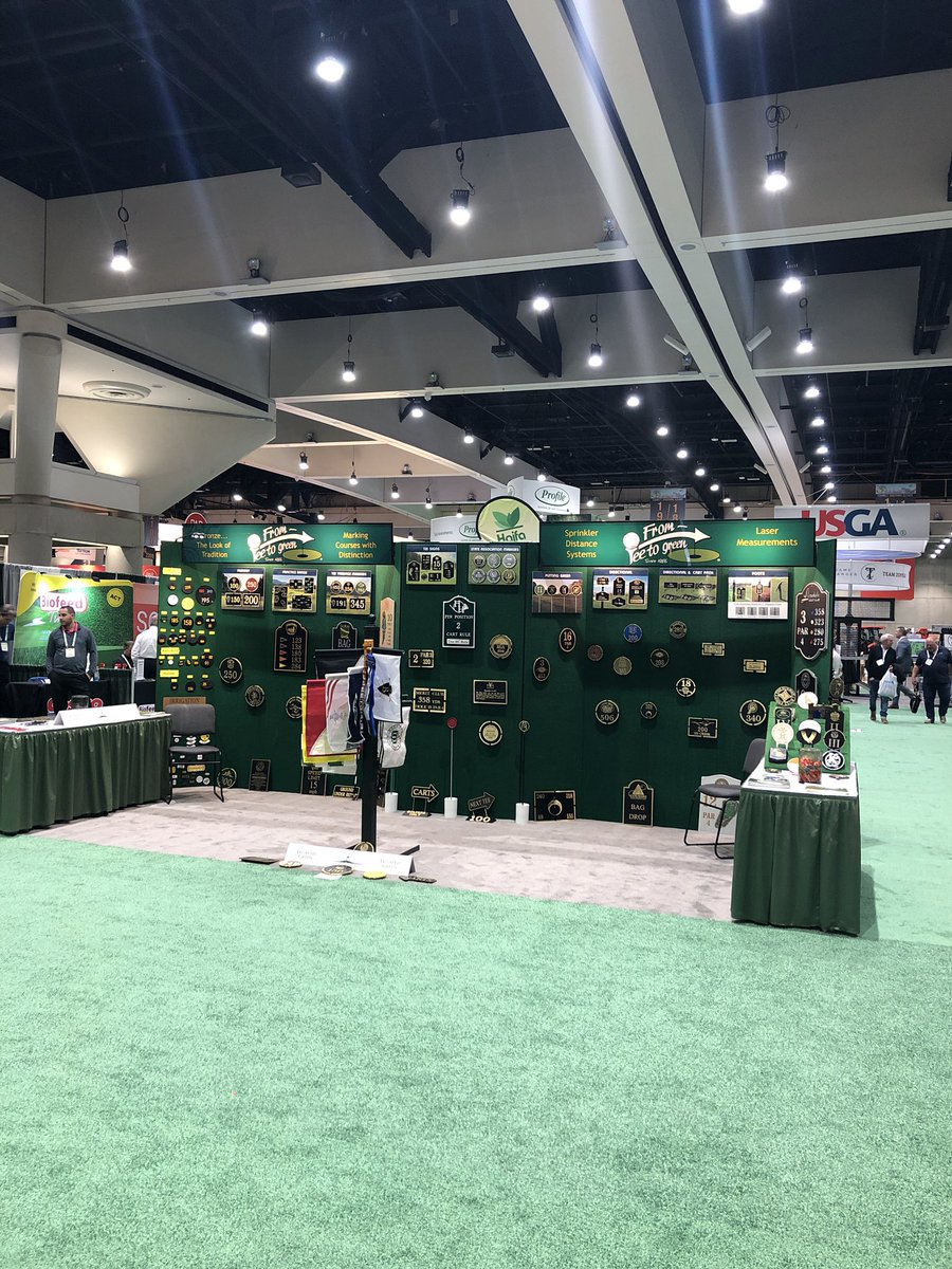 FromTeeToGreen1's tweet photo. GIS 2019 - We are at Booth 1811 https://t.co/ijNSy0SO5I