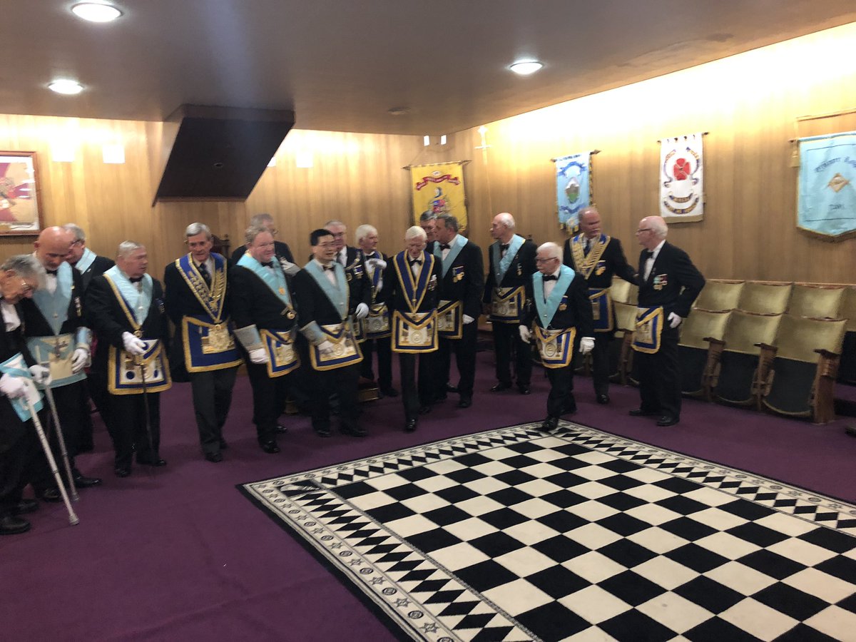A few more photographs from the investiture of WBro Alasdair Watson as Assistant Provincial Grand Master.