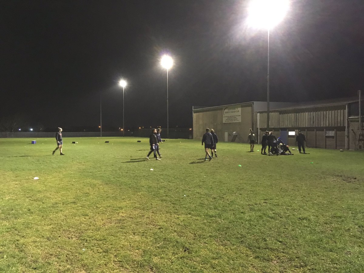 ArlfcBlackpool's tweet photo. Tonight Training going through some defensive drills #uptheScorps https://t.co/UAtmsyRvoV