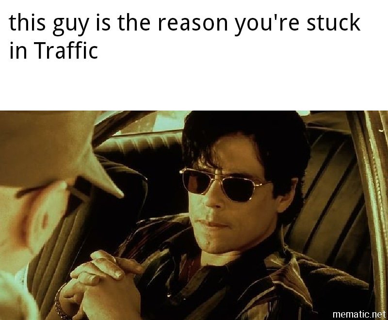 SoderMemes's tweet image. Hurry the tf up Benecio I&apos;m late for work