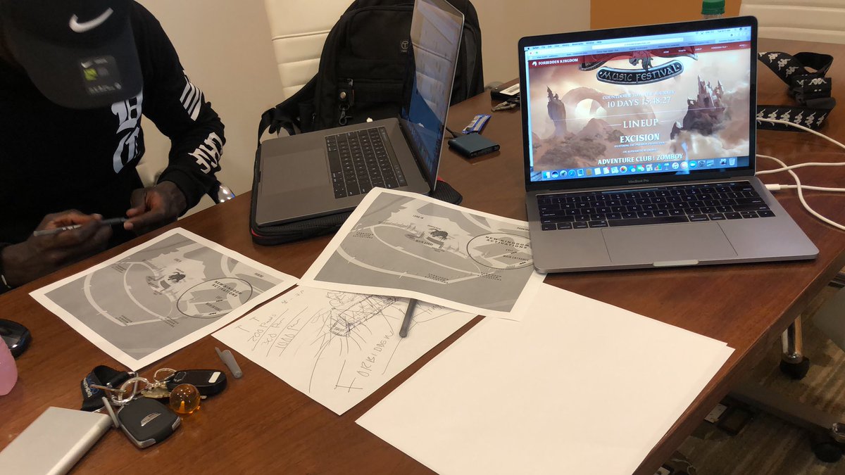 PepeVargass's tweet photo. Shit! I haven’t posted on my twitter for a long time, been very busy putting together @FKMusicFest for you guys. Making a stamp in FL for the bass scene! In less than 2 days we will show you how it all ckmes to life. Never underestimate yourself of what you can do! #FKMF https://t.co/yCVhZmd7q9