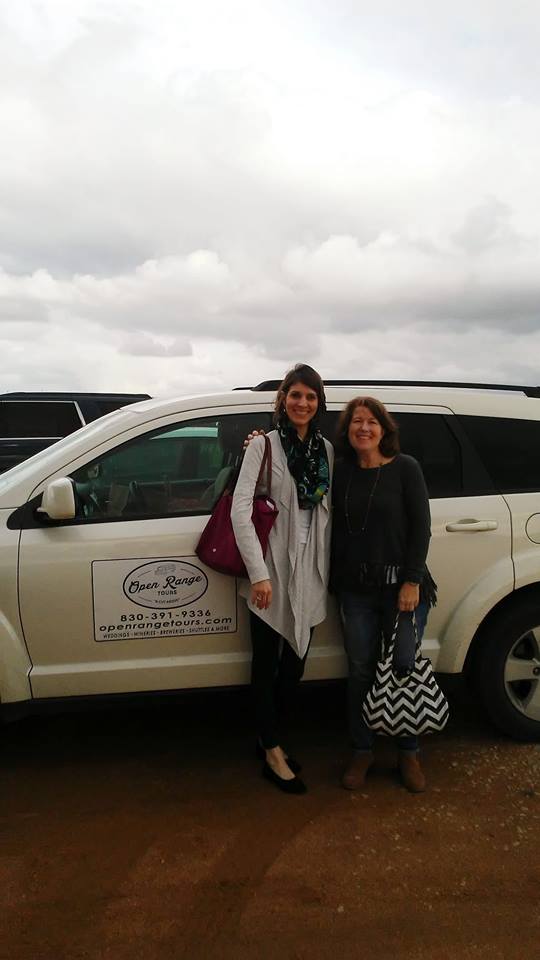 OpenRangeTours's tweet image. Bridget Surprised Erin with a wonderful tour with Open Range tours , they enjoyed relaxation and quality time together, and of course sipped on some delicious wine at 290 Wine Castle at Chateau de Chasse and enjoyed legendary Luckenbach among the other fun things they did.