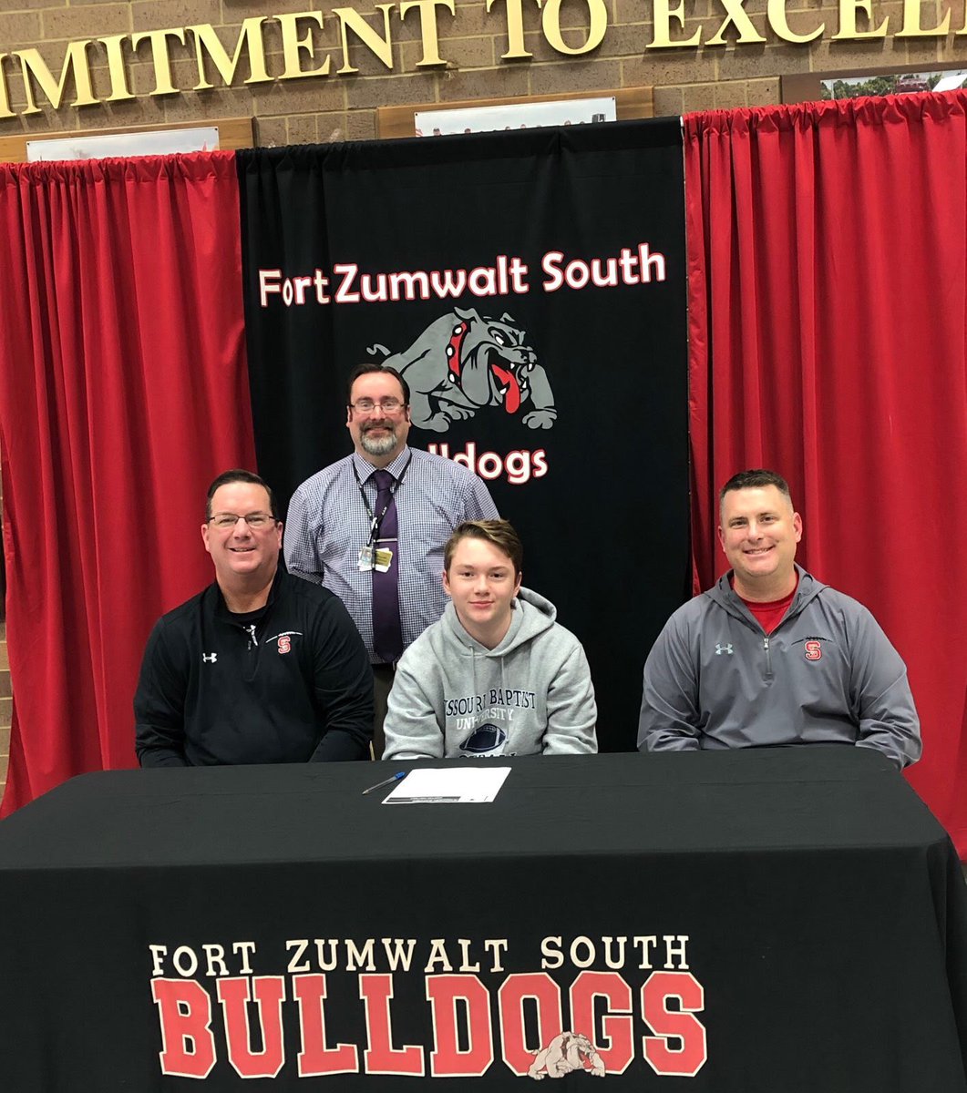 Extremely excited for &amp; proud of <a href="/NMattli79/">Nick Mattli</a> &amp; @Jacob_Owen9! @SandTFootball &amp; <a href="/MBUFootball/">Missouri Baptist Football</a> got two true Dawgs! <a href="/ToddDrury/">Todd Drury</a> &amp; @MBUCoachB, it's been a pleasure being their head coach for the last two years! You're each getting a great player &amp; an even better young man!